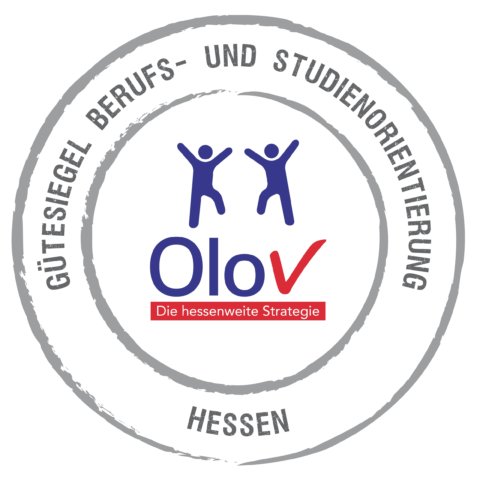 Logo: OloV, Gütesiegel Berufs- und Studienorientierung Hessen